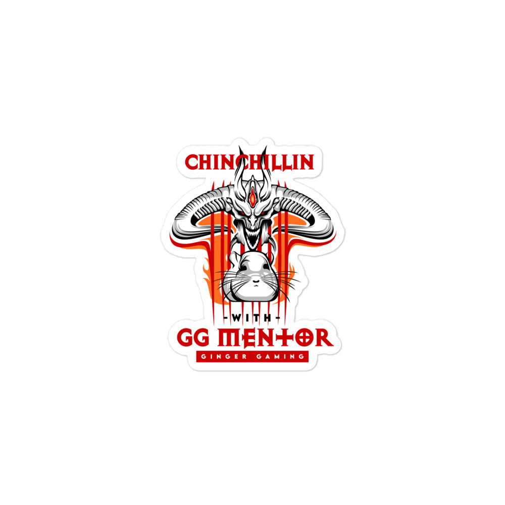 Chinchillin with GGMentor Sticker